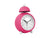 Karlsson Chaplin KA5979BP Wecker Pink • Geräuschloses Sweep-Uhrwerk • Eisengehäuse