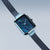 Bering Petite Square 14520-398 Damenuhr • Kratzfestes Saphirglas • Blaues Milanaise-Armband