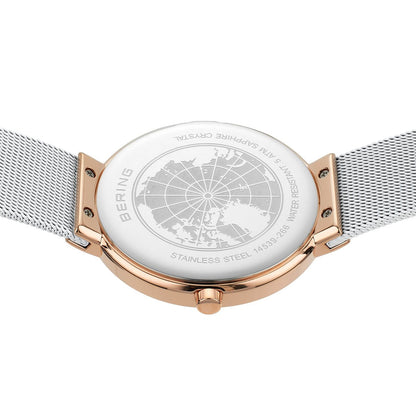 Bering Classic 14539-266 Uhr • Kratzfestes Saphirglas • Feines Milanaise-Armband
