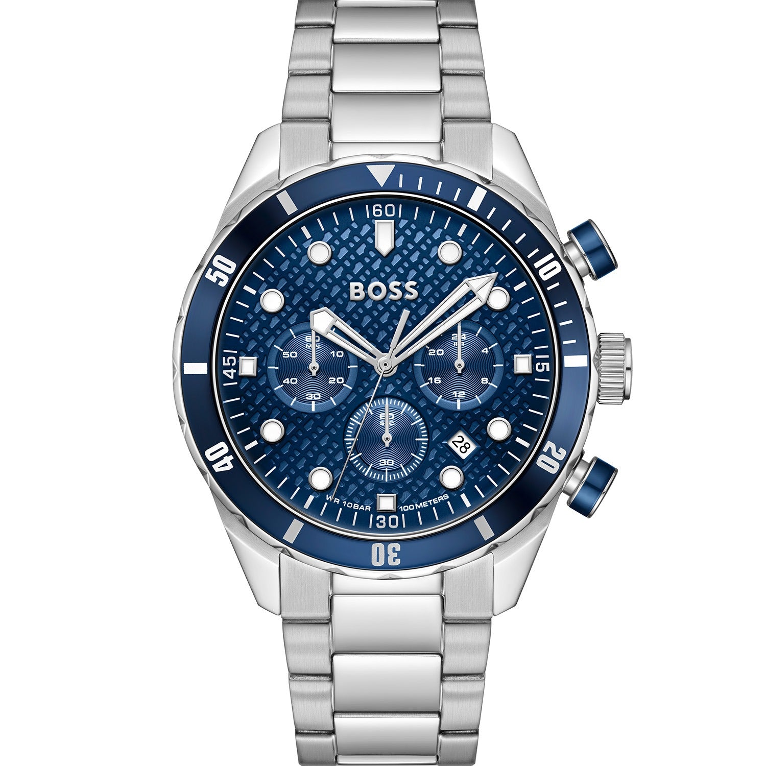 BOSS Chronomatrix 1514338 Herren Armbanduhr • Elegantes Design • BOSS Qualität