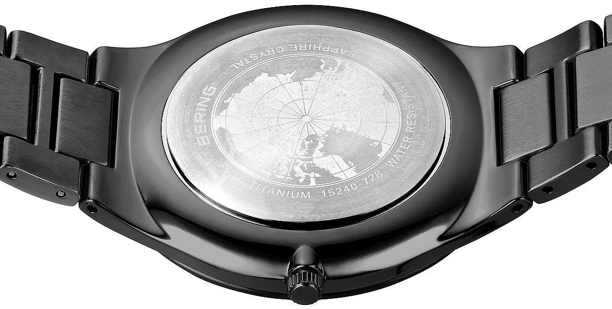 Bering Solar 15240-728 Herrenuhr • Solar-Antrieb • Kratzfestes Saphirglas