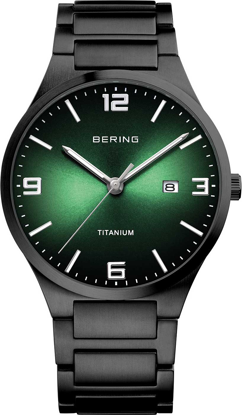 Bering Solar 15240-728 Herrenuhr • Solar-Antrieb • Kratzfestes Saphirglas