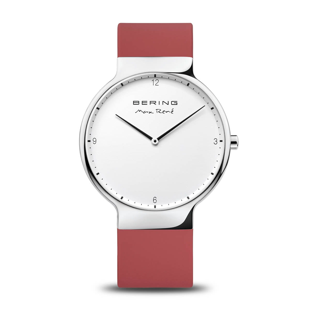 Bering Max René 15540-500 Herrenuhr Silber • Saphirglas • Schnellwechsel-Armband