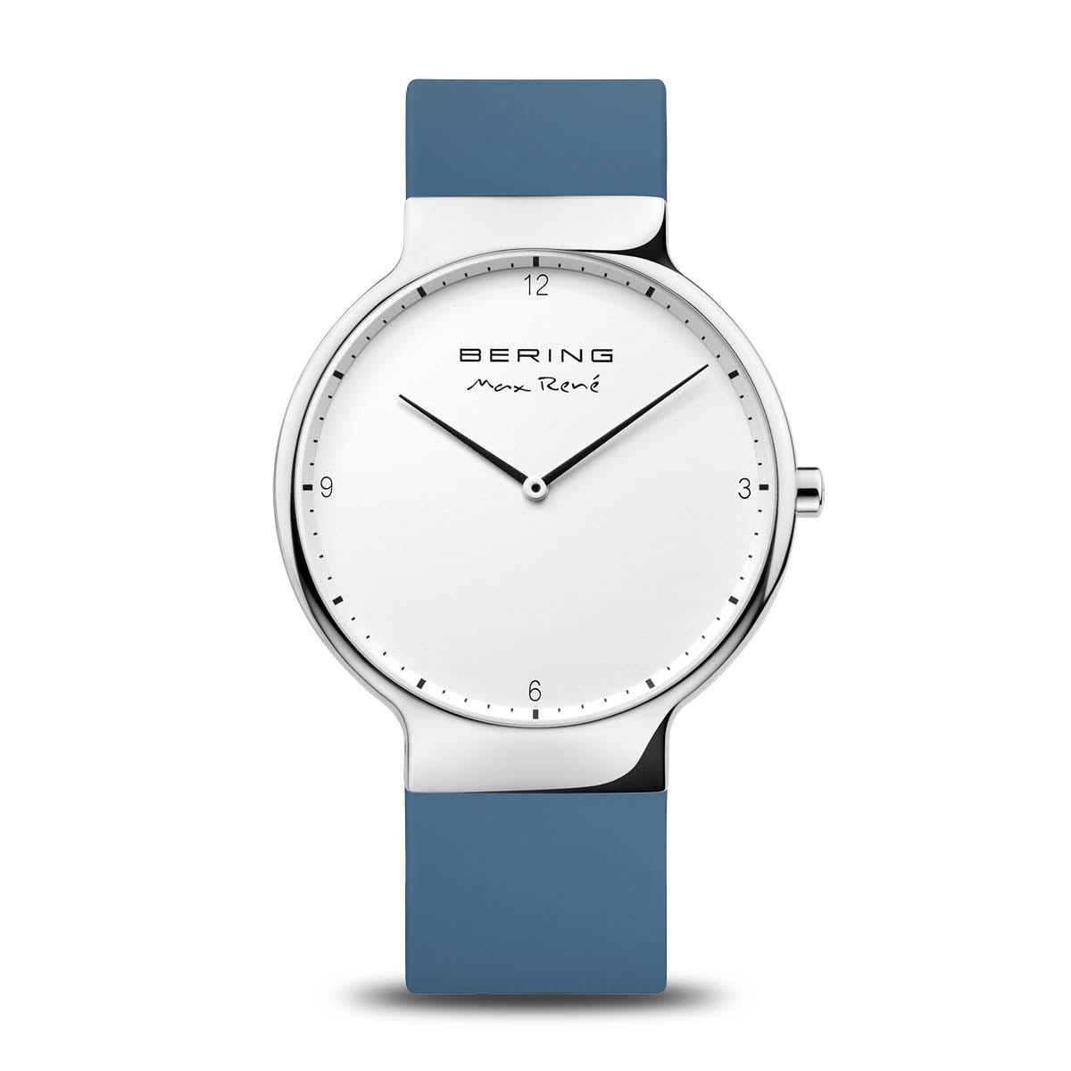 Bering Max René 15540-700 Herrenuhr Silber • Saphirglas • Skandinavisches Design