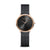 Bering Ultra Slim 15729-166 Damenuhr Roségold • Saphirglas • Milanaise-Armband