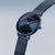 Bering Ultra Slim 15729-397 Damenuhr • Kratzfestes Saphirglas • Blaues Milanaise-Band