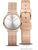 Bering Ultra Slim 15729-960 Damen • Saphirglas • Schlankes Roségold-Design