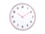 Karlsson Sporty KA5969BP Wanduhr Knallrosa • Aluminium-Gehäuse • Sportliches Design, Bild 2