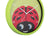 Karlsson Peekaboo Ladybug KA5997GR Wanduhr Grün • Bewegliche Augen • Kinderzimmer-Design, Bild 3