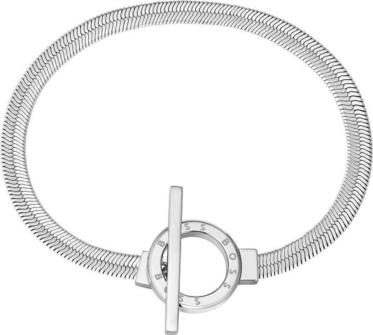 Boss Jewelry 1580485 - Fischgrätarmband ZIA mit Knebelverschluss