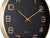 Karlsson Elegance Glow KA5973BK Wanduhr Schwarz • Elegantes Aluminium-Gehäuse • Arabische Ziffern, Bild 3