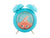 Karlsson Peekaboo Goldfish KA5980LB Wecker Hellblau • Bewegliche Augen • Kinderzimmer-Design