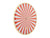 Karlsson Candy Swirl Dome KA6007OR Wanduhr Orange • Geräuschloses Sweep-Uhrwerk • Verspielte Bonbon-Optik, Bild 2