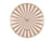 Karlsson Candy Swirl Dome KA6007SB Wanduhr Softbraun • Geräuschloses Sweep-Uhrwerk • Verspieltes Bonbon-Design