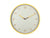 Karlsson Lined Numbers KA6013BY Wanduhr Hellgelb • Geräuschloses Sweep-Uhrwerk • Designer Duo Boxtel & Buijs