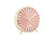 Karlsson Candy Swirl KA6008OR Wecker Orange • Sweep-Uhrwerk • Verspieltes Design, Bild 2