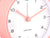 Karlsson Circus Rings KA6010PI Wecker Flamingopink • Geräuschloses Sweep-Uhrwerk • Lichtfunktion, Bild 3
