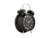 Karlsson Glam Diamonds KA6018BK Wecker Schwarz • Sweep-Uhrwerk • Glitzernde Kristalle, Bild 2