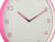 Karlsson Lined Numbers KA6013BP Wanduhr Pink • Geräuschloses Sweep-Uhrwerk • Designerduo Boxtel & Buijs, Bild 3