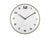 Karlsson Brisk Dome KA6028GR Wanduhr Armeegrün • Sweep-Uhrwerk • Gewölbtes Glas-Design