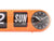 Karlsson Tube Flip KA6032OR Wanduhr Orange • Klappzahlen-Anzeige • Wand- und Tischnutzung, Bild 3