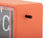 Karlsson Retro Boxed Flip KA6055OR Wanduhr Orange • Klappzahlen-Mechanismus • Retro-Design, Bild 3