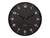 Karlsson Orgullo KA6053BK Wanduhr Schwarz • Geräuschloses Sweep-Uhrwerk • Minimalistisches Design, Bild 2