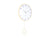 Karlsson Cheeky Dome Pendulum KA6058LY Wanduhr Gelb • Sweep-Uhrwerk • Transparente Kuppel, Bild 2