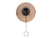 Karlsson Cheeky Dome Pendulum KA6058LY Wanduhr Gelb • Sweep-Uhrwerk • Transparente Kuppel, Bild 5