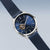 Bering Automatic 16743-307 Herrenuhr • Kratzfestes Saphirglas • Blaues Milanaise-Armband