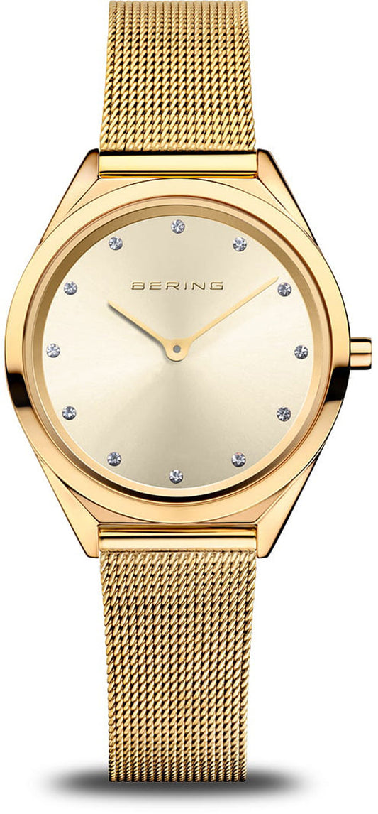 Bering Ultra Slim 17031-333 Damenuhr • Saphirglas • Milanaise