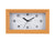 Karlsson Lujo Rectangle KA6066YE Wecker Ockergelb • Geräuschloser Sweep-Antrieb • Retro-Design, Bild 2