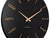 Karlsson Esmerado KA6072BK Wanduhr Schwarz • Geräuschloses Sweep-Werk • Elegantes Metall-Design, Bild 3