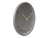 Karlsson Fuerte Dome KA6084GY Wanduhr Claygrau • Sweep-Uhrwerk • Gewölbtes Kuppelglas, Bild 2