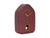 Karlsson Modern Doggy KA6098RD Wanduhr Burgundrot • Stündlicher Hundebell-Ton • Geräuschloses Sweep-Uhrwerk, Bild 2
