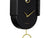 Karlsson Tweet KA6069BK Wanduhr Schwarz • Kuckuck-Effekt zur vollen Stunde • Goldenes Pendel mit Vogel, Bild 4