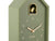Karlsson Modern Cuckoo Oro KA6077GR Wecker Luxusgrün • Kuckucksgeräusch beim Alarm • Vergoldeter Vogel, Bild 3