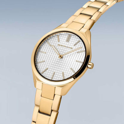 Bering Ultra Slim 17231-734 Ladies' Watch • Sapphire Glass • Gold