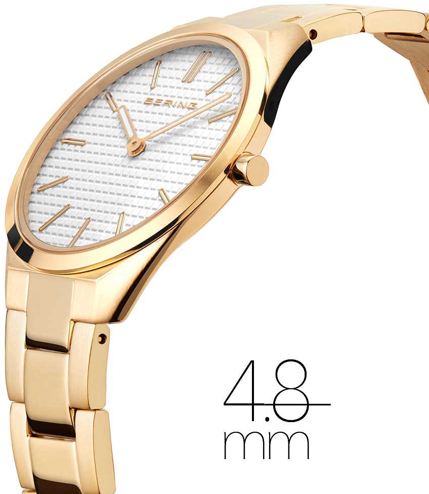 Bering Ultra Slim 17231-734 Ladies' Watch • Sapphire Glass • Gold