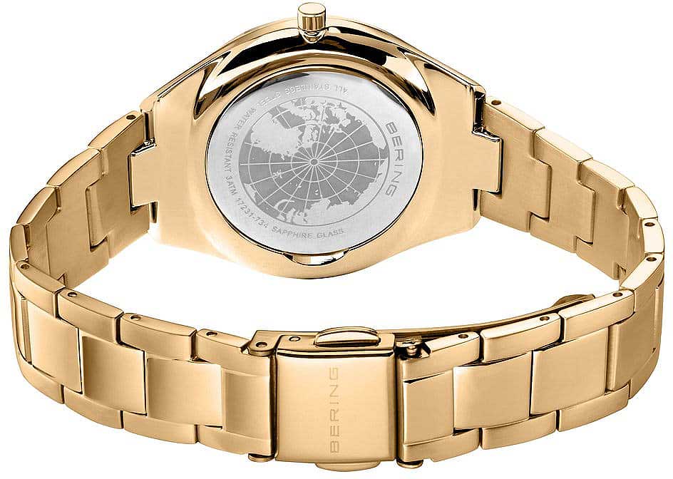 Bering Ultra Slim 17231-734 Ladies' Watch • Sapphire Glass • Gold
