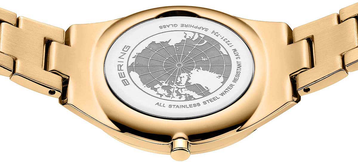 Bering Ultra Slim 17231-734 Ladies' Watch • Sapphire Glass • Gold
