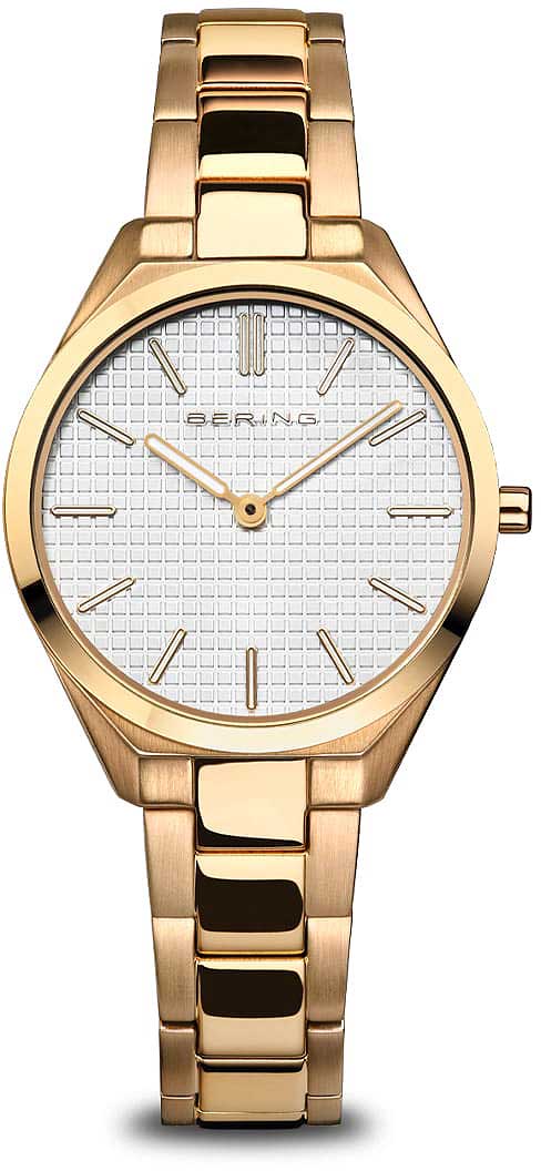 Bering Ultra Slim 17231-734 Ladies' Watch • Sapphire Glass • Gold