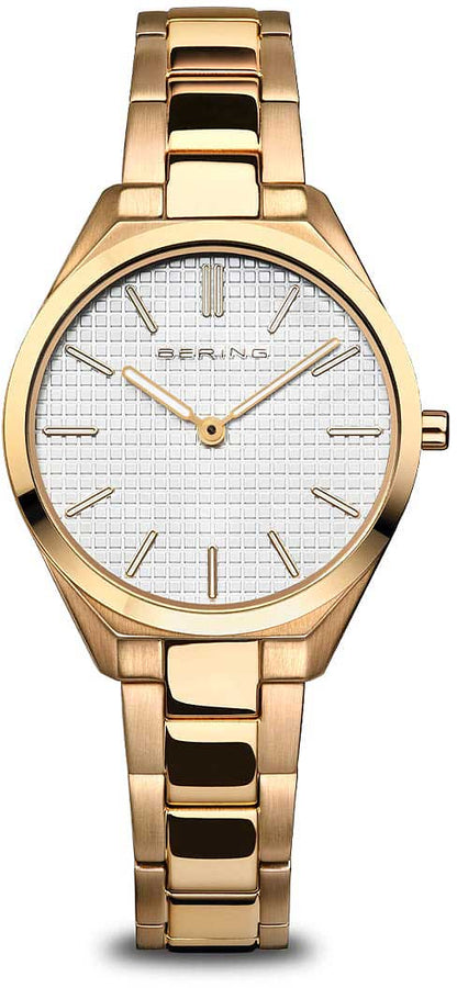Bering Ultra Slim 17231-734 Ladies' Watch • Sapphire Glass • Gold
