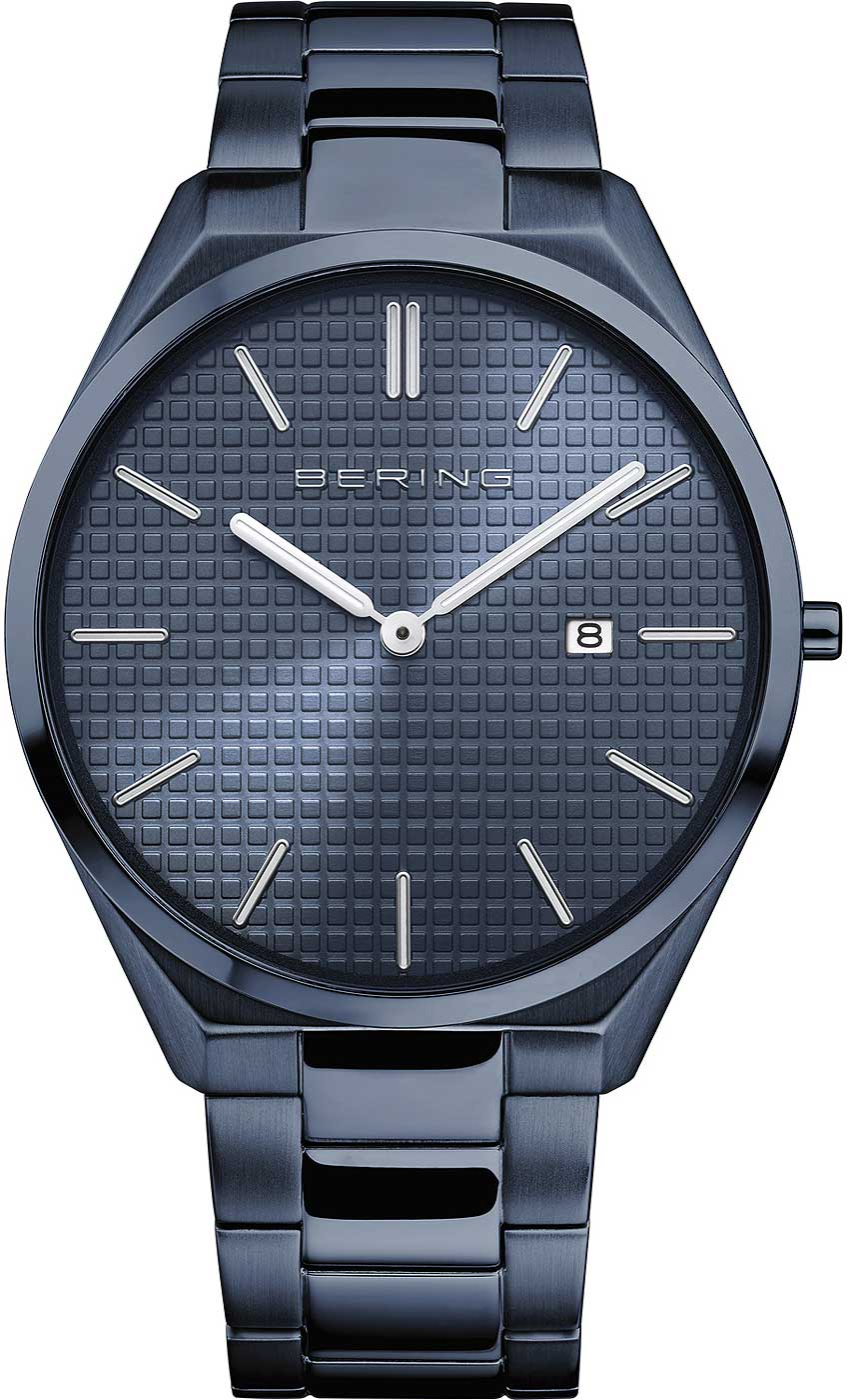 Bering Ultra Slim 17240-797 Herren Uhr • Quarzwerk • Saphirglas