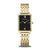 Bering Classic 17423-732 Damen Armbanduhr • Saphirglas • Goldfarben-Schwarz