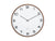 Karlsson Delicado Large KA6088WH Wanduhr Weiß • Sweep-Uhrwerk • Holz-Optik-Akzent, Bild 2