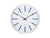 Karlsson Arruga Retro KA6144BL Wanduhr Kobaltblau • Geräuschloses Sweep-Uhrwerk • Retro-Design aus Sperrholz, Bild 2