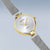 Bering Classic 17724-010 Damenuhr Gold • Saphirglas mit echtem Diamant • Milanese-Armband, Bild 3