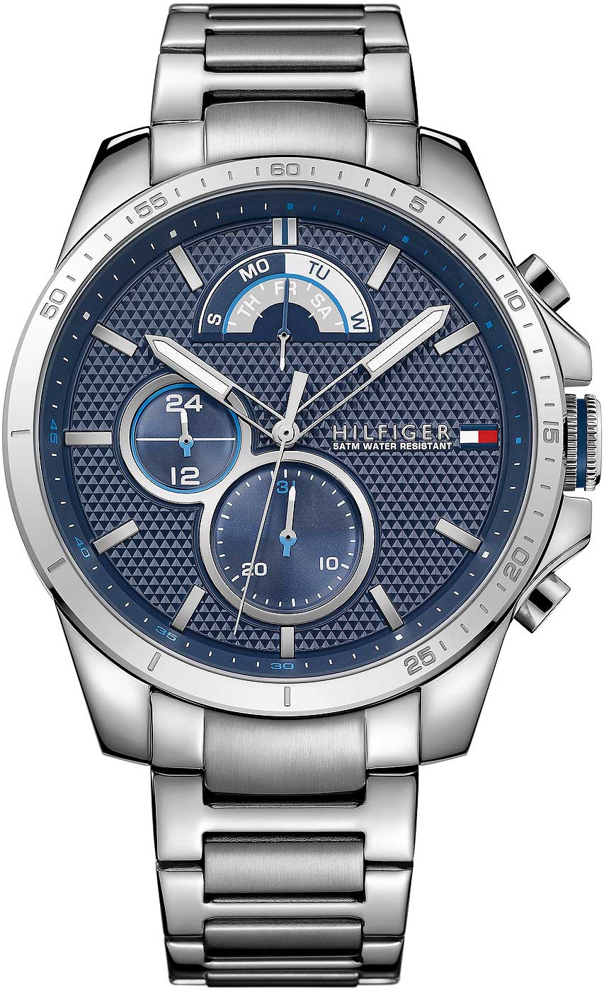Traser TOMMY-HILFIGER Uhr • Swiss Made • trigalight