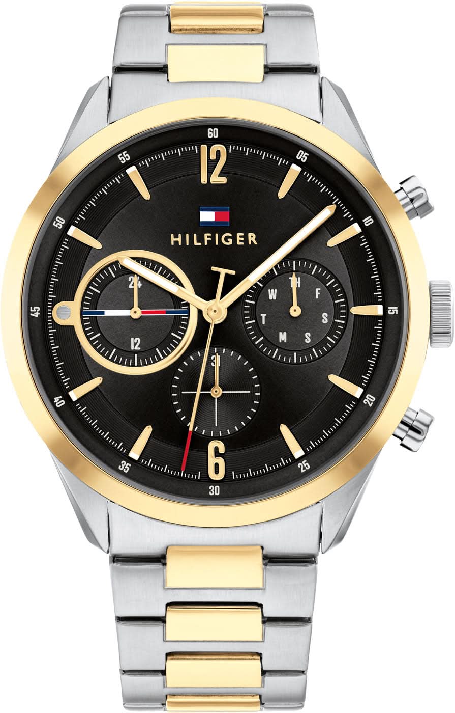 Tommy Hilfiger Lars 1791944 Herrenuhr • Sportliches Design • Edles Branding
